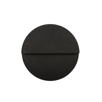 LED Kinkiet LUNA LED/7W/230V śr. 26 cm czarny