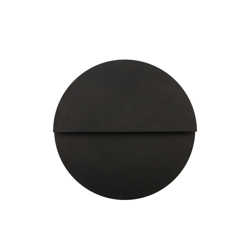 LED Kinkiet LUNA LED/7W/230V śr. 26 cm czarny