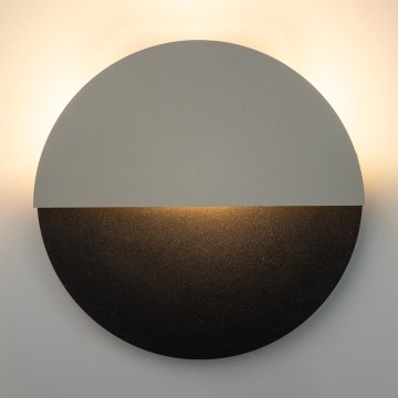 LED Kinkiet LUNA LED/7W/230V śr. 36 cm czarny/beżowy