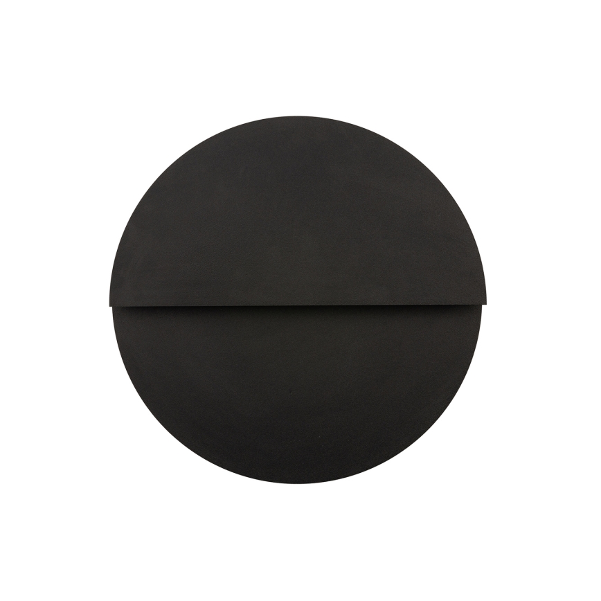 LED Kinkiet LUNA LED/7W/230V śr. 36 cm czarny