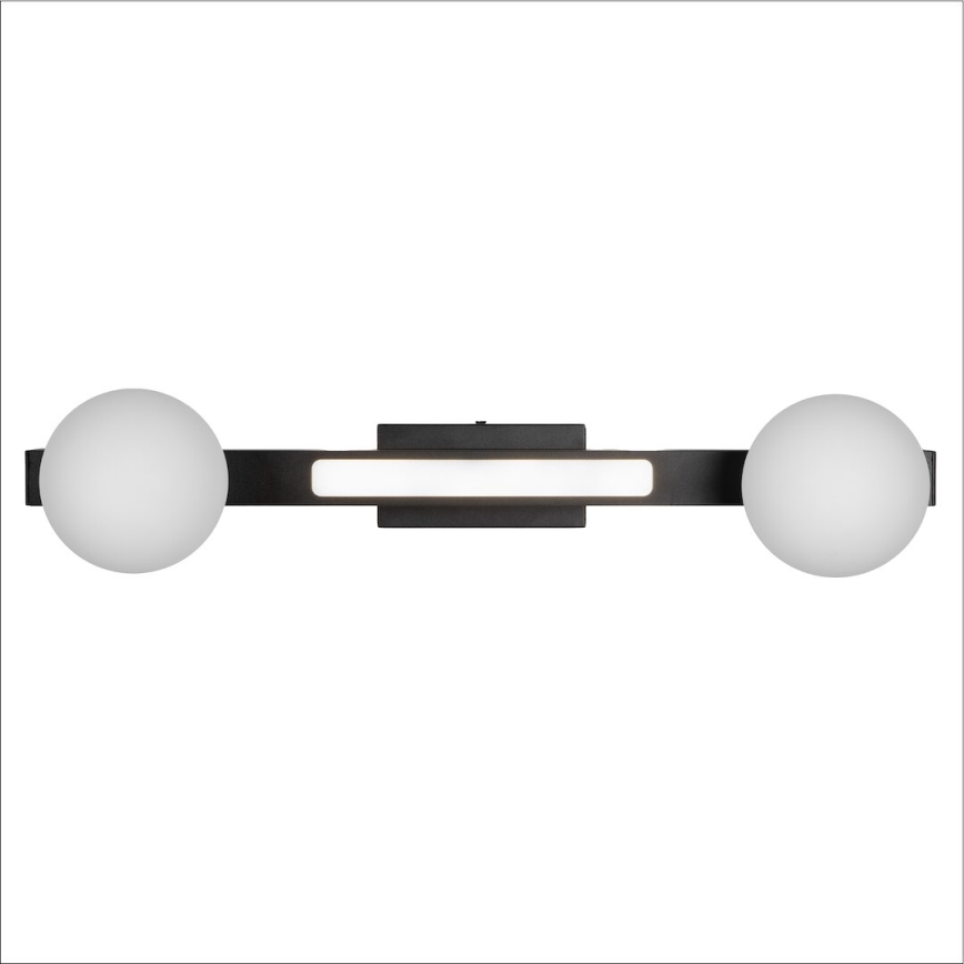LED Kinkiet MAGNET LED/13W/230V + 2xG9/60W 3000/4000K czarny