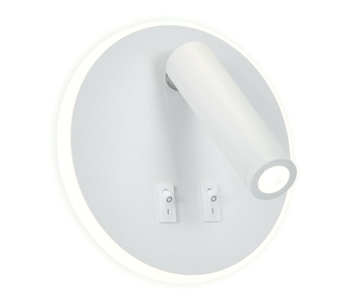 LED Kinkiet punktowy IRIS LED/12W/230V 3000K biały