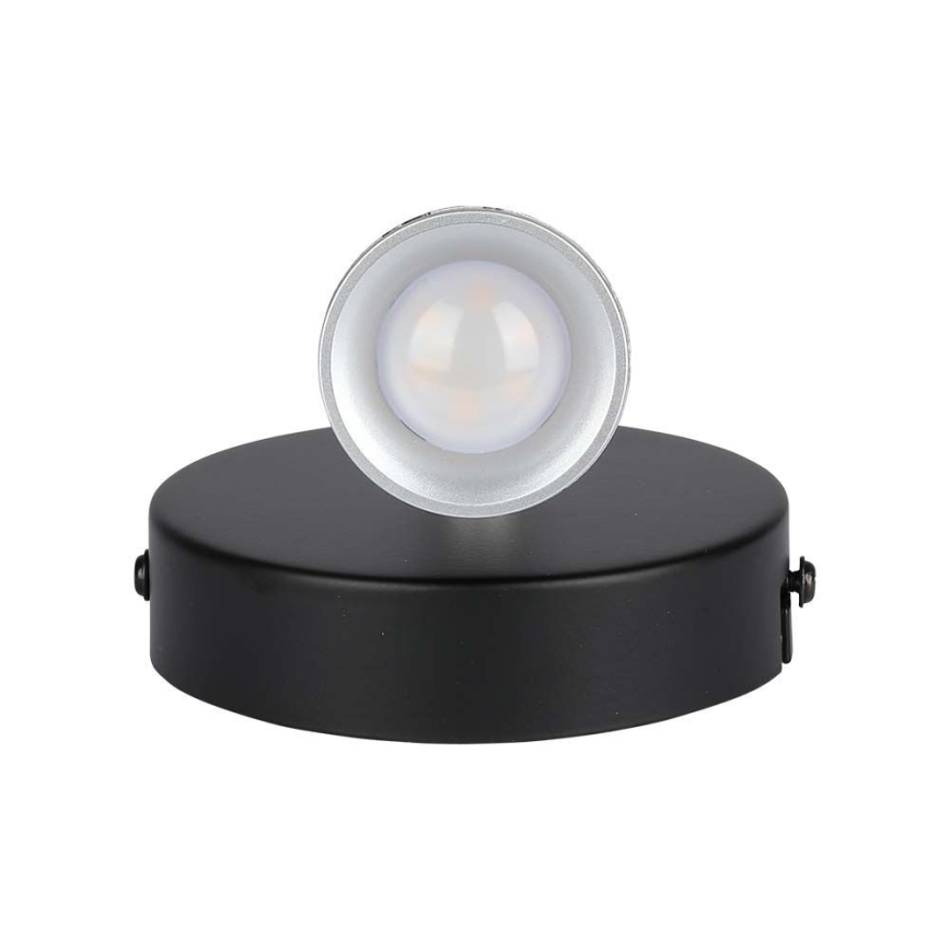 LED Kinkiet punktowy LED/4,5W/230V 3000K czarny