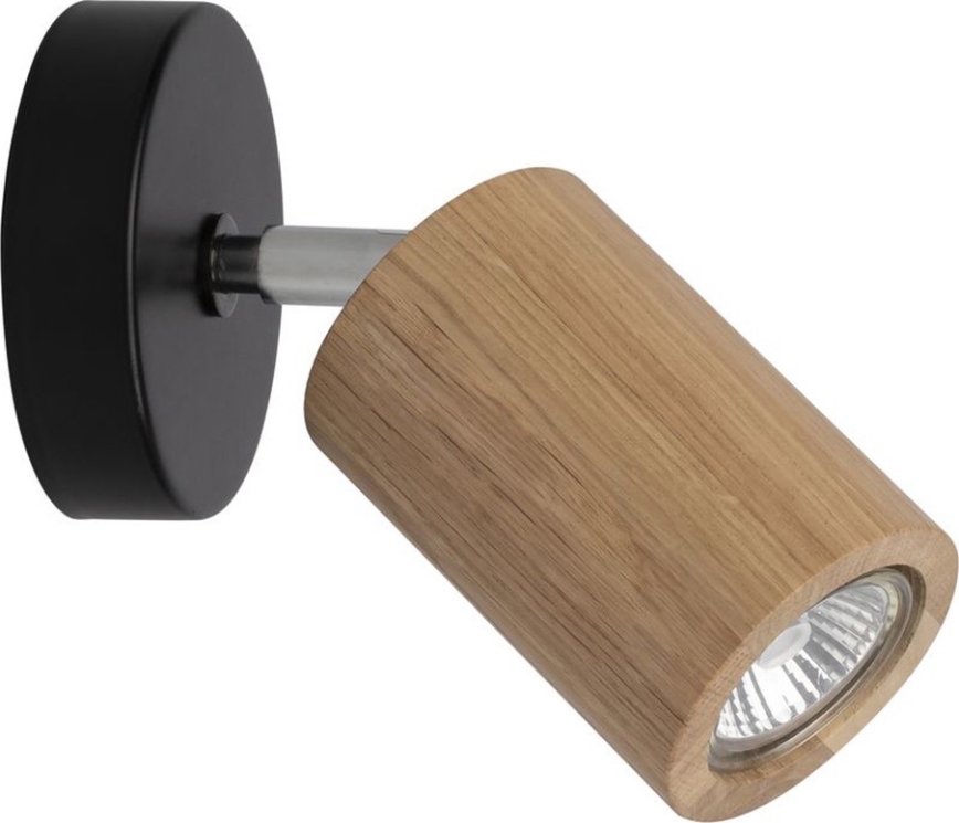 LED Kinkiet punktowy MATTI 1xGU10/5W/230V dąb