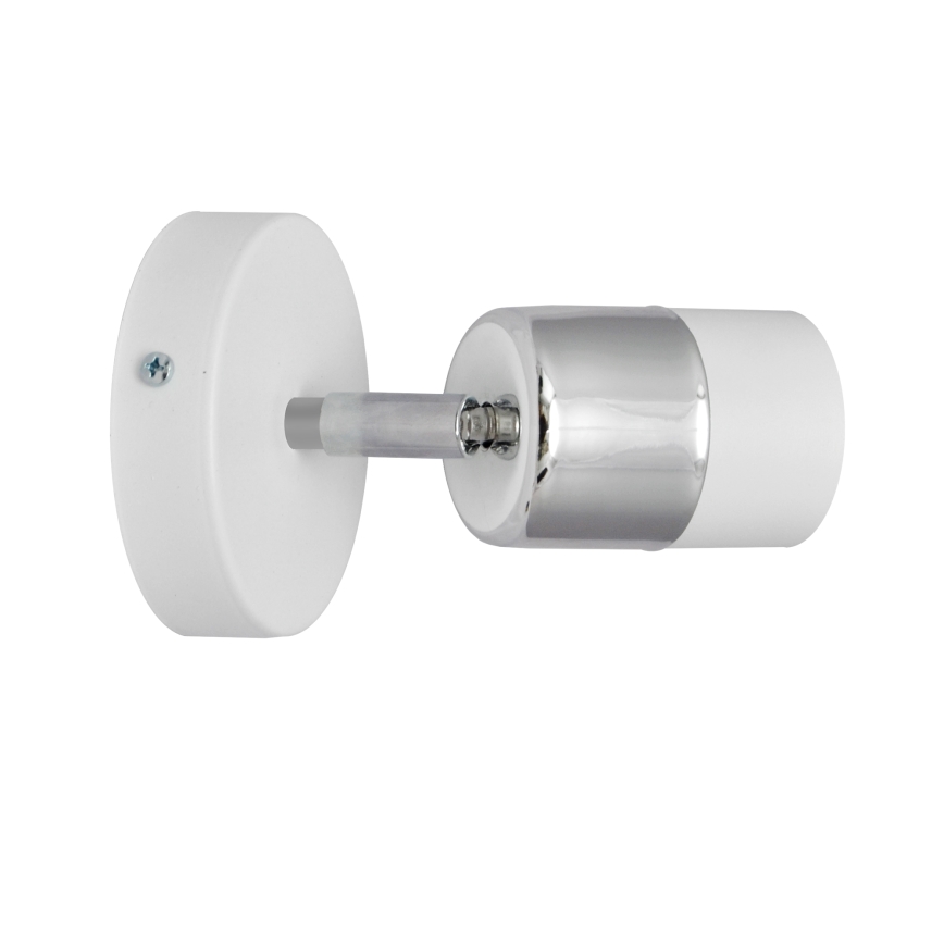 LED Kinkiet punktowy TUBSSON 1xGU10/4,8W/230V biały/chrom błyszczący