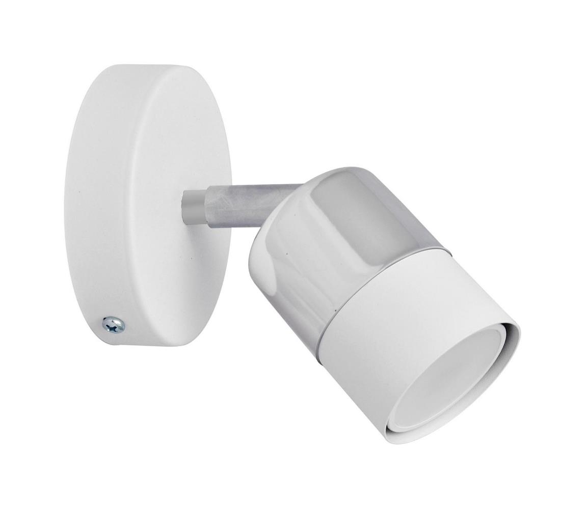 LED Kinkiet punktowy TUBSSON 1xGU10/4,8W/230V biały/chrom błyszczący