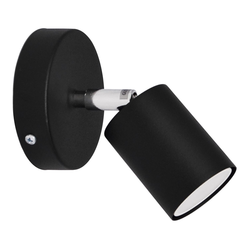 LED Kinkiet punktowy TUNE 1xGU10/4,8W/230V czarny
