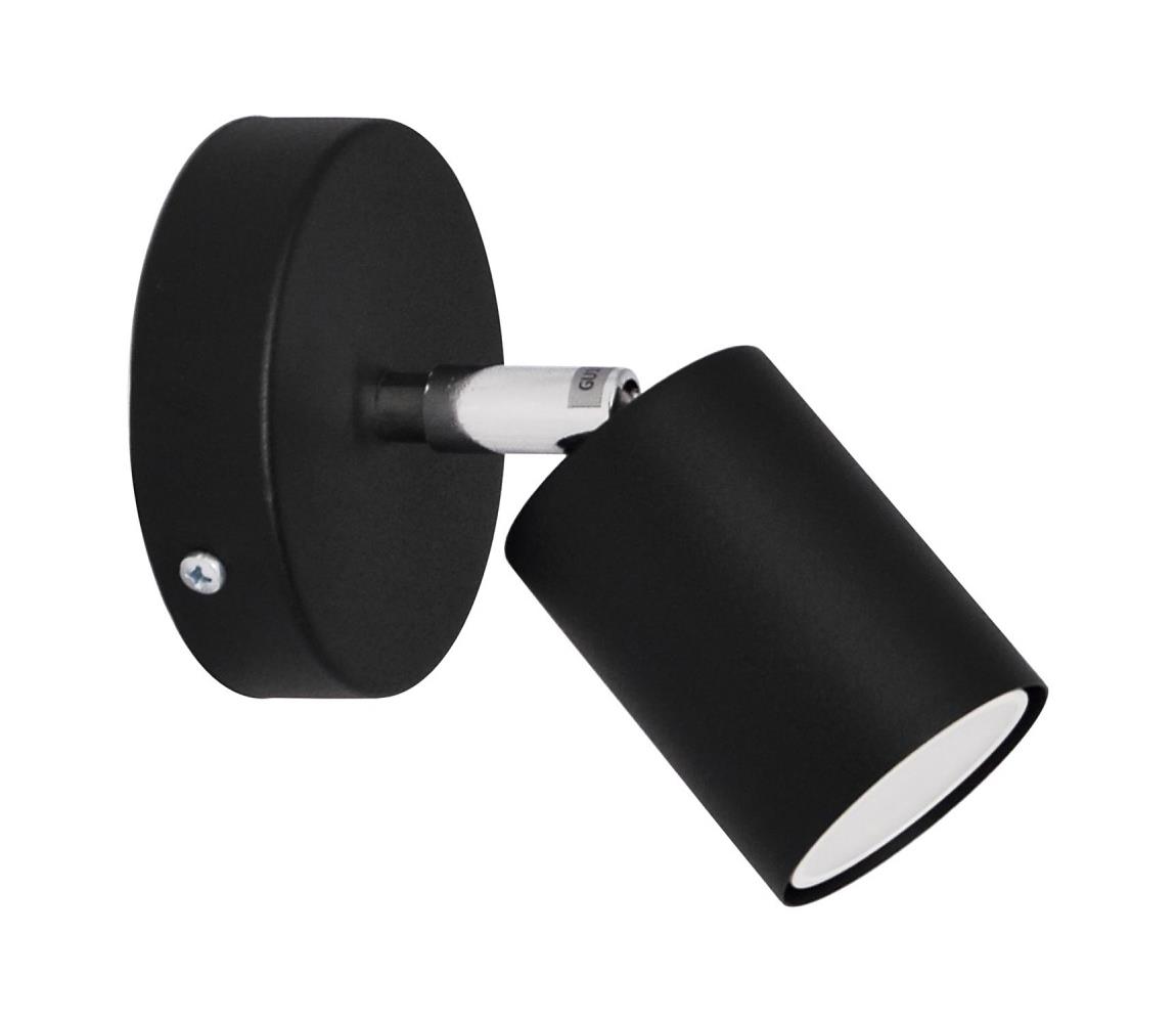 LED Kinkiet punktowy TUNE 1xGU10/4,8W/230V czarny