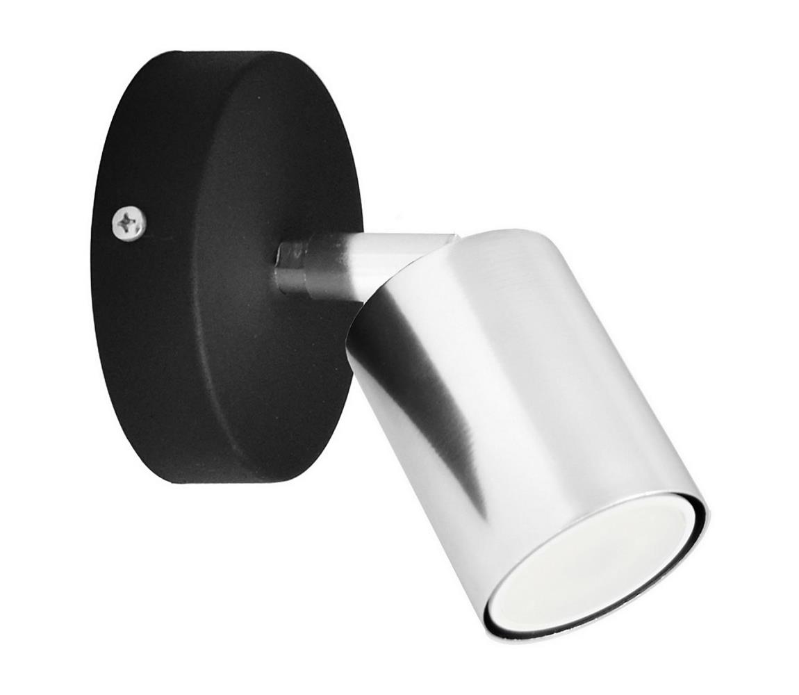 LED Kinkiet punktowy TUNE 1xGU10/4,8W/230V matowy chrom/czarne