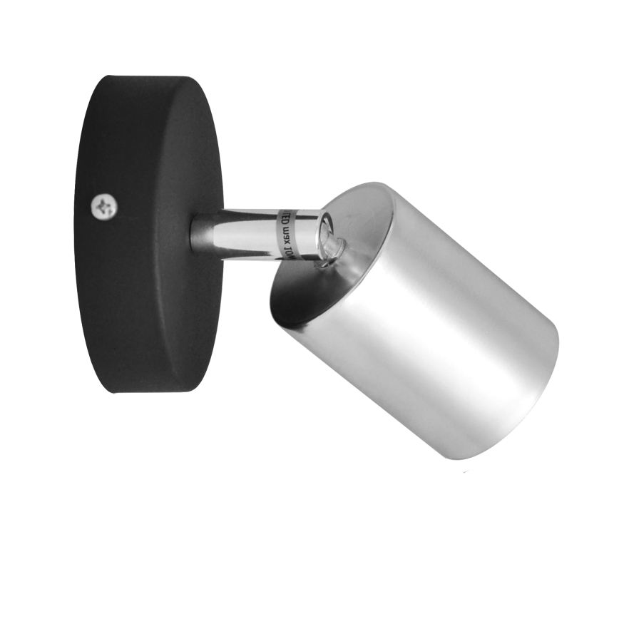 LED Kinkiet punktowy TUNE 1xGU10/4,8W/230V matowy chrom/czarne