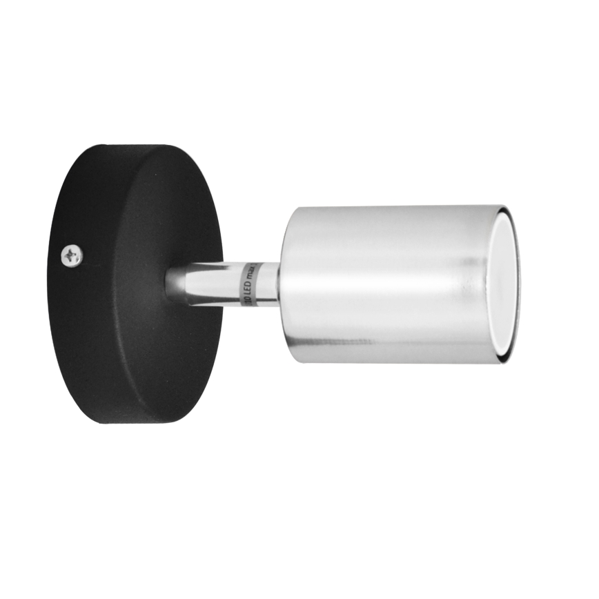 LED Kinkiet punktowy TUNE 1xGU10/4,8W/230V matowy chrom/czarne