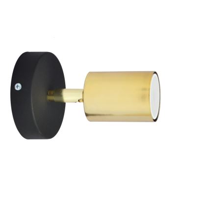LED Kinkiet punktowy TUNE 1xGU10/4,8W/230V złoty/czarny