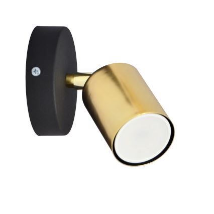 LED Kinkiet punktowy TUNE 1xGU10/4,8W/230V złoty/czarny