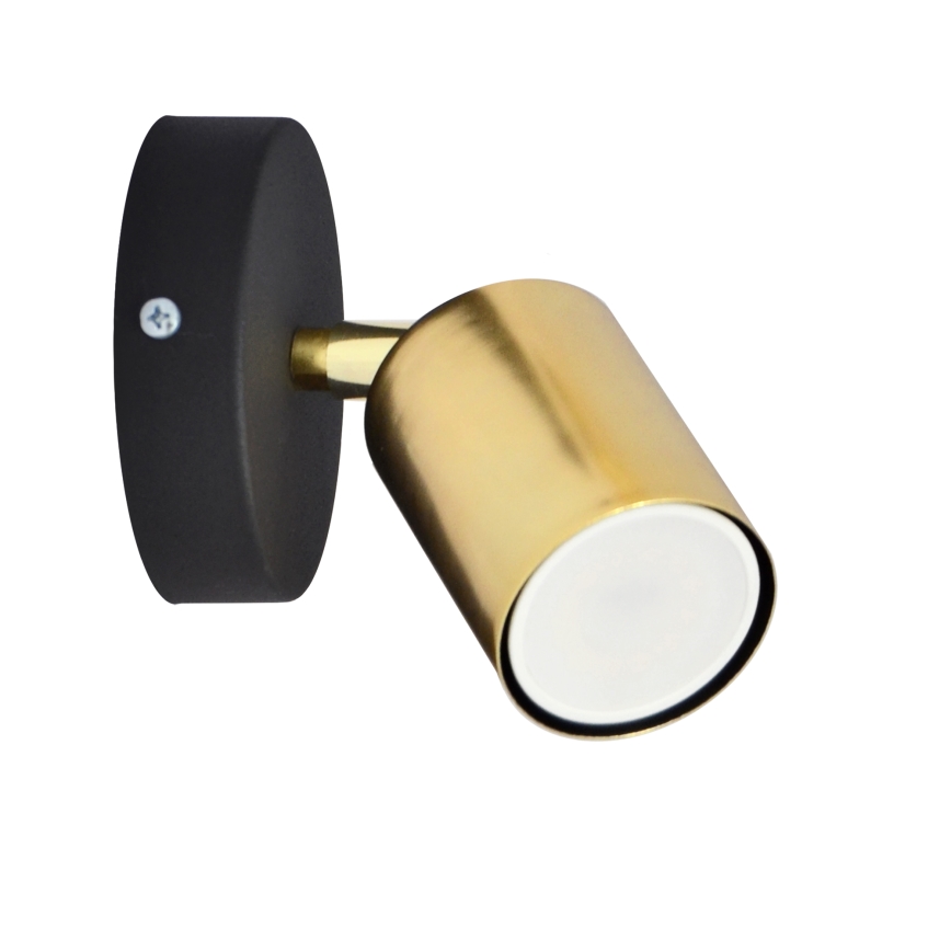 LED Kinkiet punktowy TUNE 1xGU10/4,8W/230V złoty/czarny