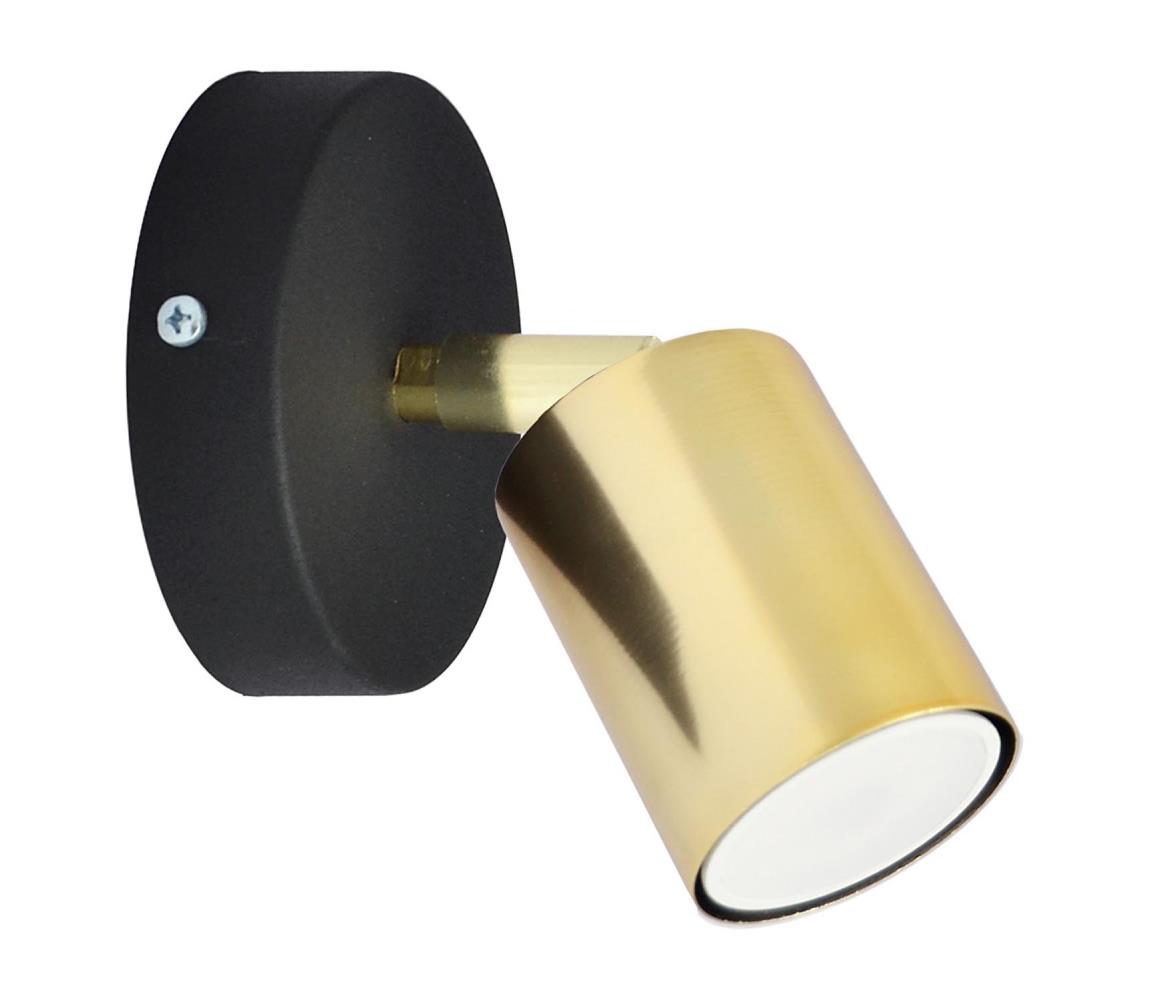 LED Kinkiet punktowy TUNE 1xGU10/4,8W/230V złoty/czarny