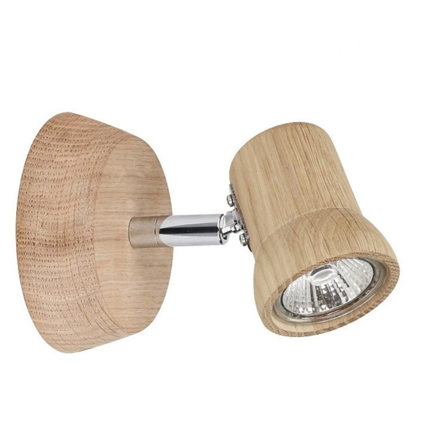 LED Kinkiet punktowy VENLA 1xGU10/5W/230V dąb