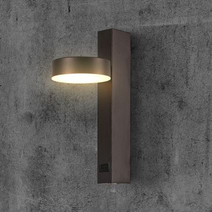 LED Kinkiet punktowy z portem USB LED/8W/230V 3000K