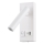 LED Kinkiet punktowy z USB LED/2W/230V biały