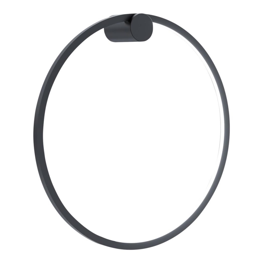 LED Kinkiet SATURNO LED/25W/230V śr. 50 cm IP44 antracyt