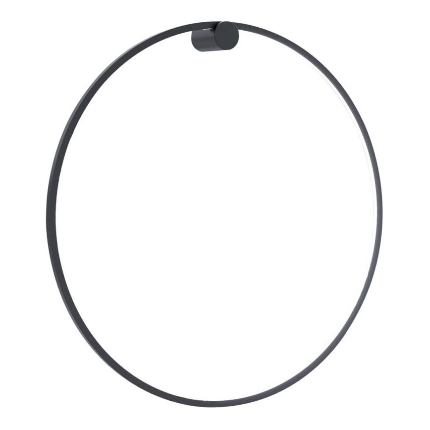 LED Kinkiet SATURNO LED/46W/230V śr. 80 cm IP44 antracyt