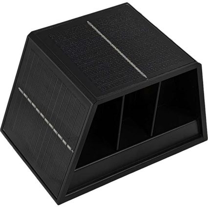 LED Kinkiet solarny CUBUS 2xLED/1,5W/3,7V 1500 mAh IP54