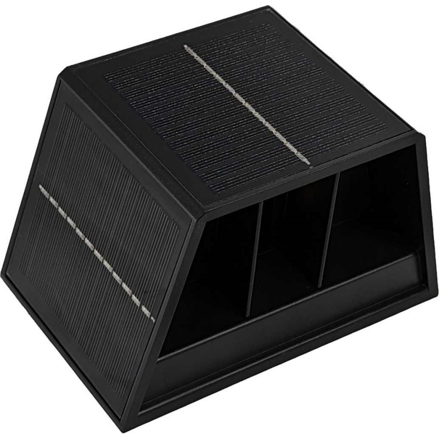 LED Kinkiet solarny CUBUS 2xLED/1,5W/3,7V 1500 mAh IP54