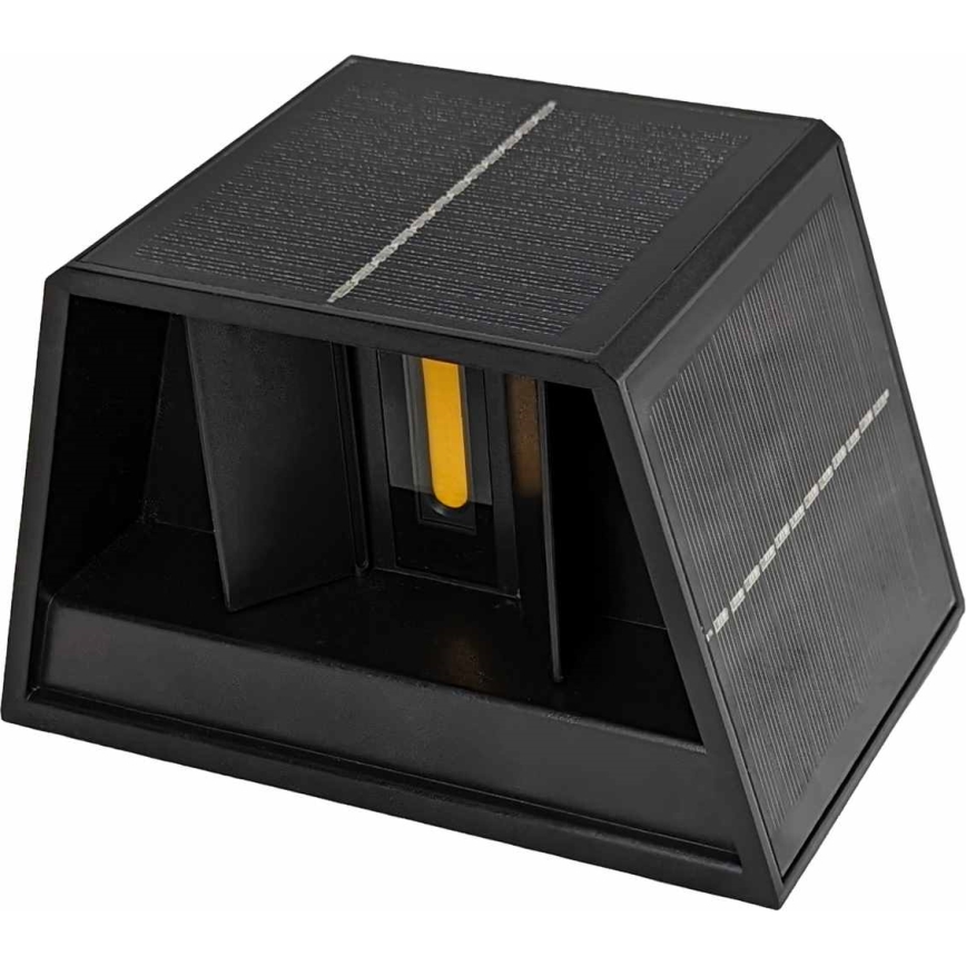 LED Kinkiet solarny CUBUS 2xLED/1,5W/3,7V 1500 mAh IP54