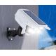 LED Makieta solarnej kamery bezpieczeństwa z czujnikiem KAMERA LED/1W/3,7V IP44 + pilot zdalnego sterowania