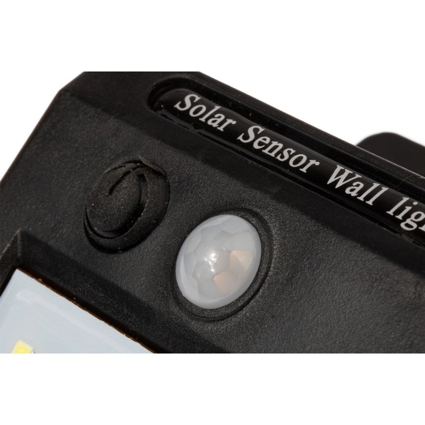 LED Kinkiet solarny z czujnikiem LED/0,55W/3,7V 1200 mAh IP65