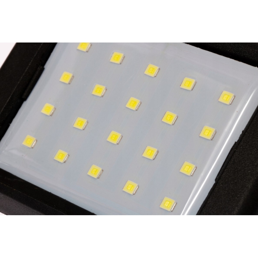 LED Kinkiet solarny z czujnikiem LED/0,55W/3,7V 1200 mAh IP65