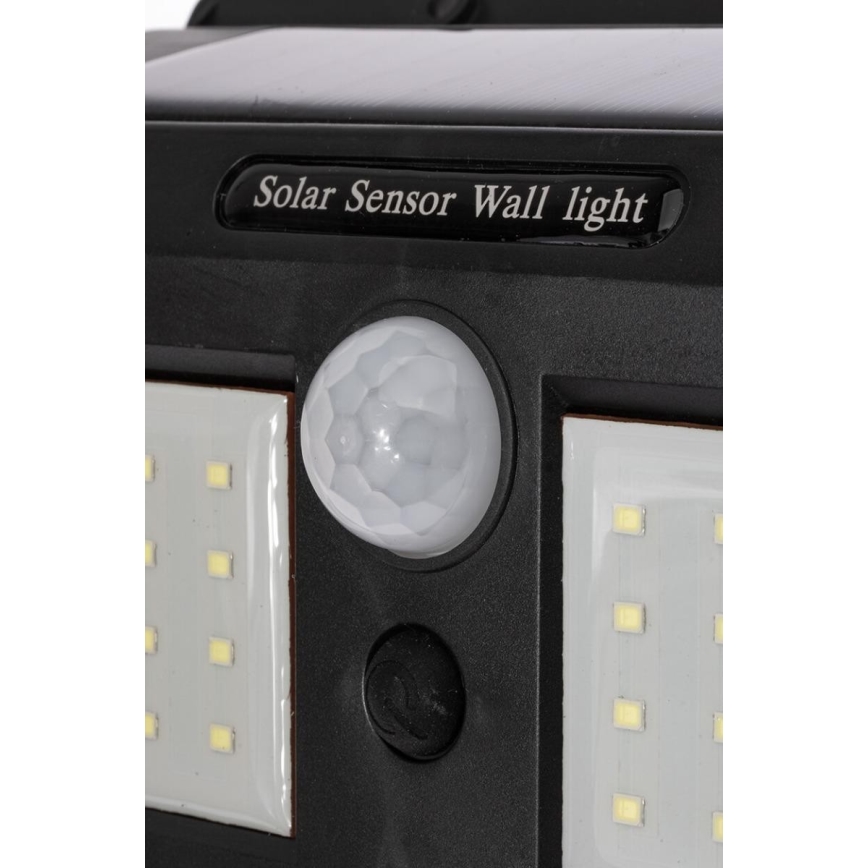 LED Kinkiet solarny z czujnikiem LED/1,2W/3,7V 2400 mAh IP54