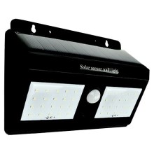 LED Kinkiet solarny z czujnikiem LED/1,2W/3,7V 6500K IP65