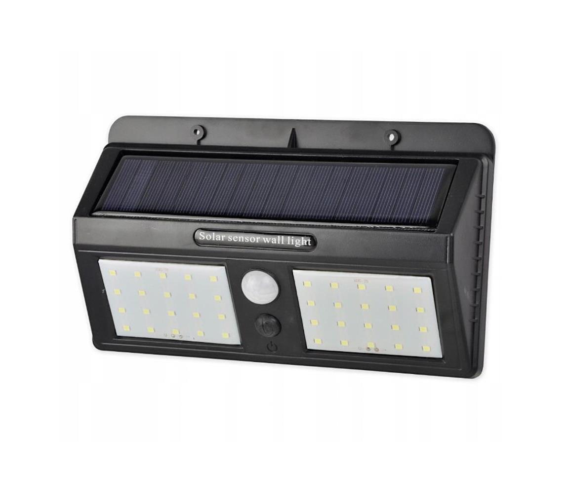 LED Kinkiet solarny z czujnikiem LED/1,2W/3,7V IP54