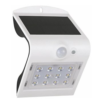 LED Kinkiet solarny z czujnikiem LED/1,5W IP65