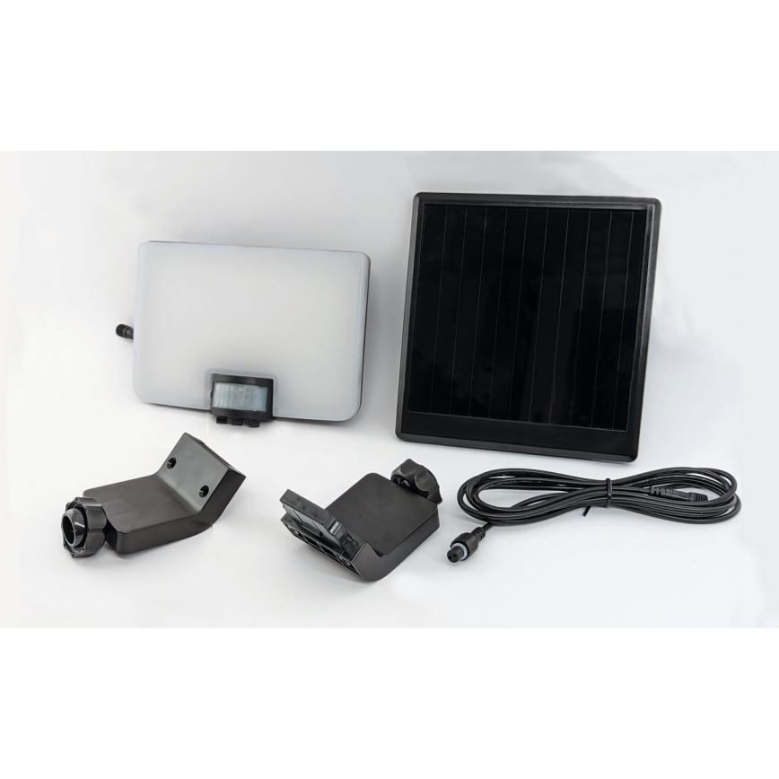 LED Kinkiet solarny z czujnikiem LED/12W/3,7V 4000 mAh IP54