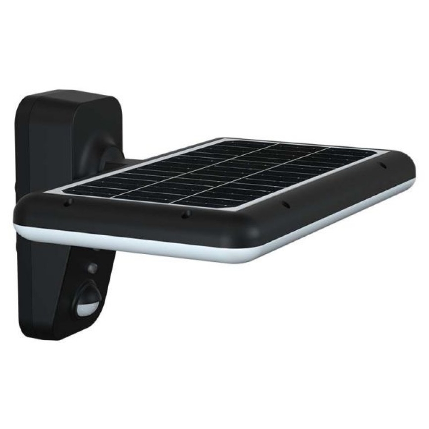 LED Kinkiet solarny z czujnikiem LED/15W/3,2V 4000K/6000K IP65 czarny