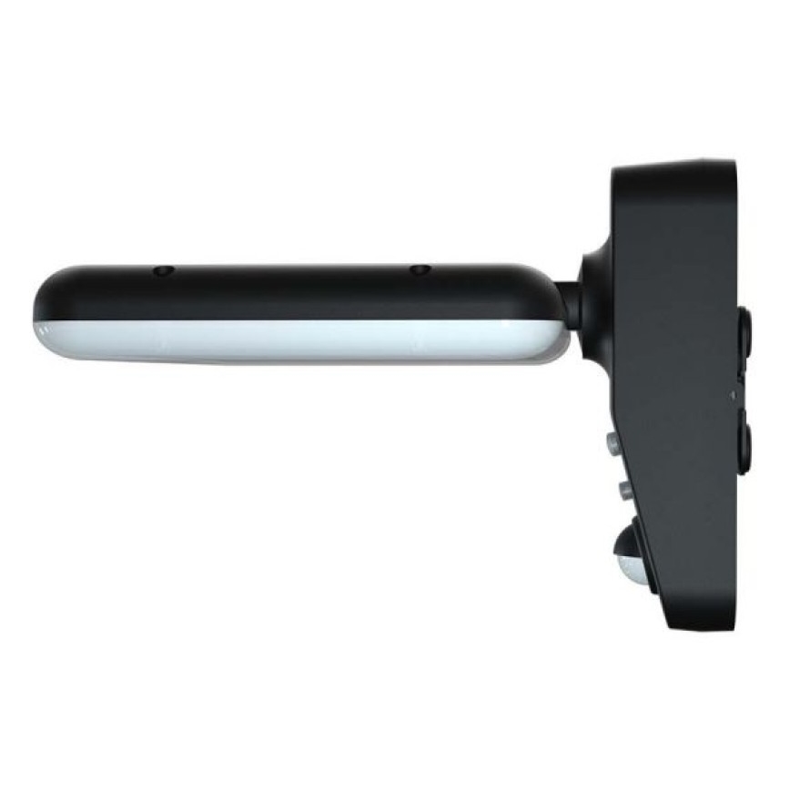 LED Kinkiet solarny z czujnikiem LED/15W/3,2V 4000K/6000K IP65 czarny