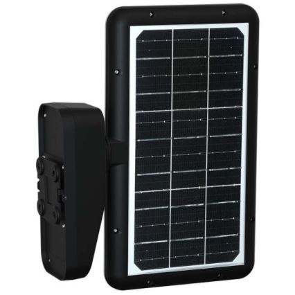 LED Kinkiet solarny z czujnikiem LED/15W/3,2V 4000K/6000K IP65 czarny