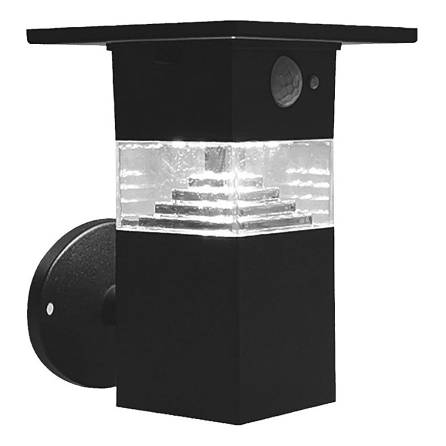 LED Kinkiet solarny z czujnikiem LED/2,5W/3,7V IP54 3000K 2200 mAh