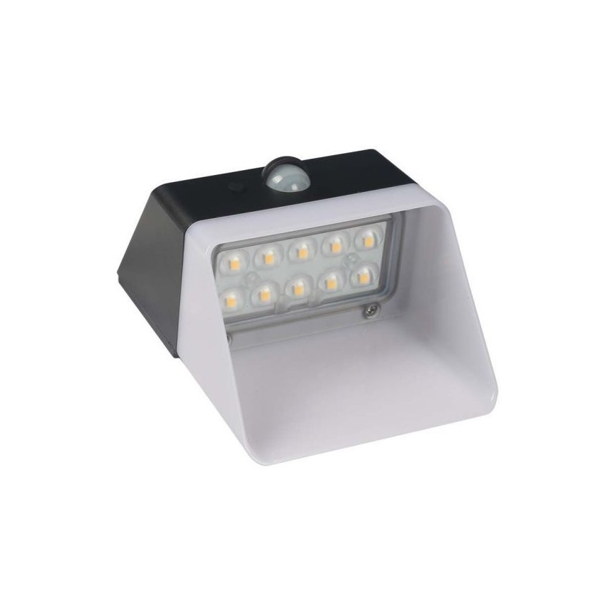 LED Kinkiet solarny z czujnikiem LED/2W/3,7V 4000K IP65