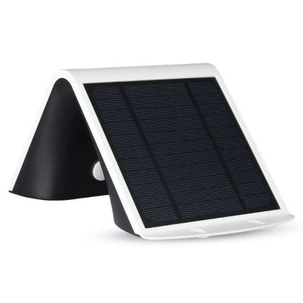 LED Kinkiet solarny z czujnikiem LED/3W/3,7V 3000/4000K IP65 2000 mAh biały