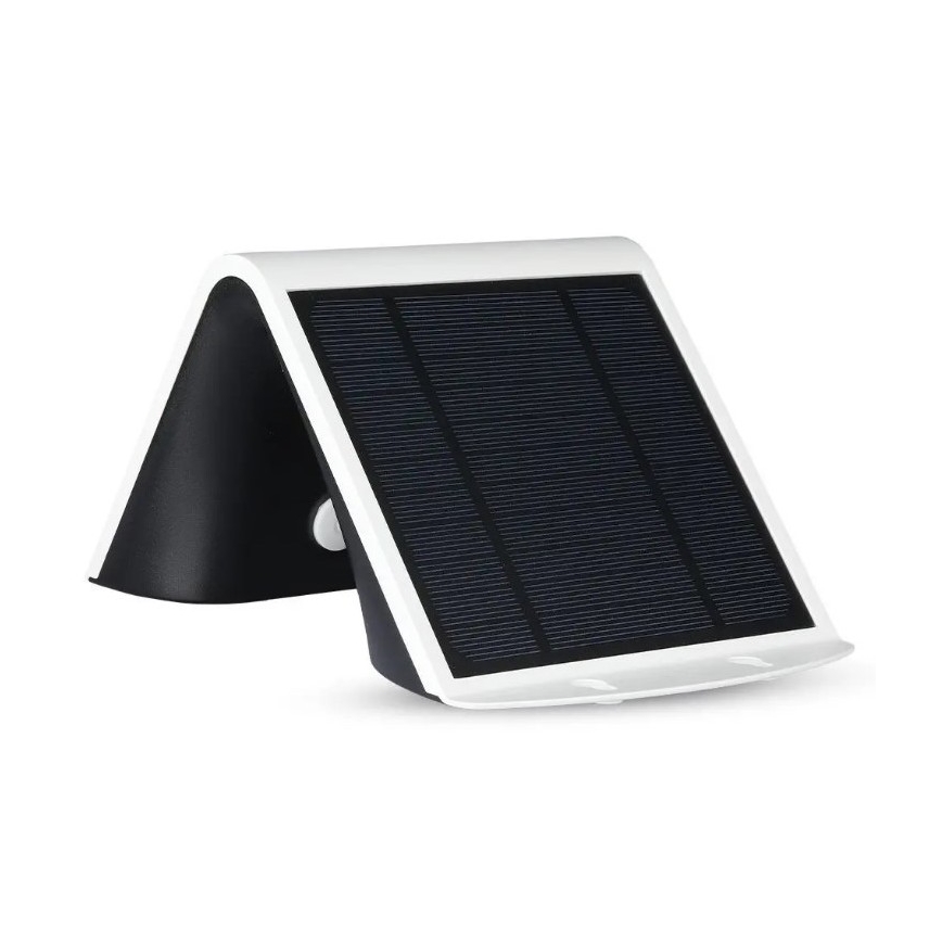 LED Kinkiet solarny z czujnikiem LED/3W/3,7V 3000/4000K IP65 2000 mAh biały