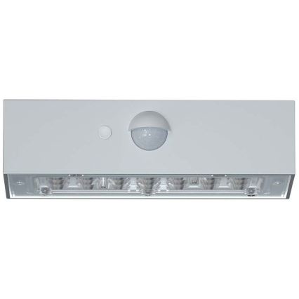 LED Kinkiet solarny z czujnikiem LED/3W/3,7V 3000K/4000K IP65 biały
