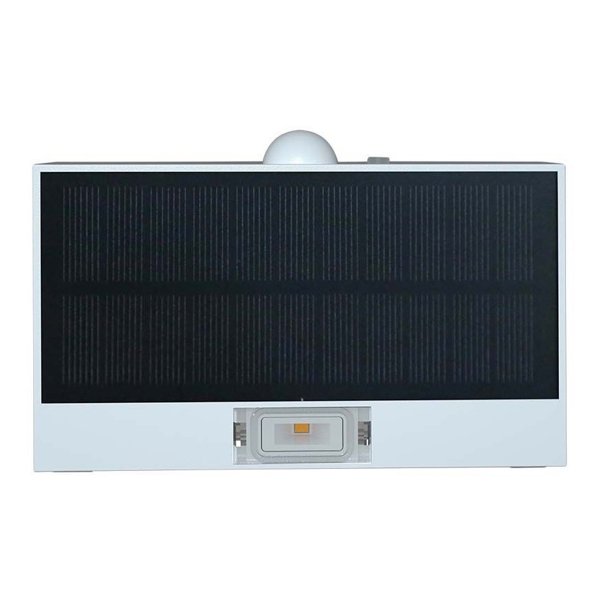 LED Kinkiet solarny z czujnikiem LED/3W/3,7V 3000K/4000K IP65 biały