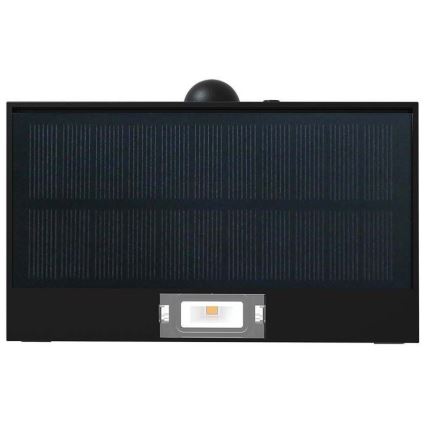 LED Kinkiet solarny z czujnikiem LED/3W/3,7V 3000K/4000K IP65 czarny