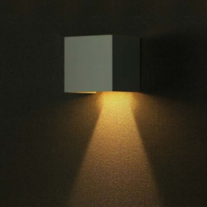 LED Kinkiet solarny z czujnikiem LED/3W/3,7V IP65 4000K 2600 mAh biały