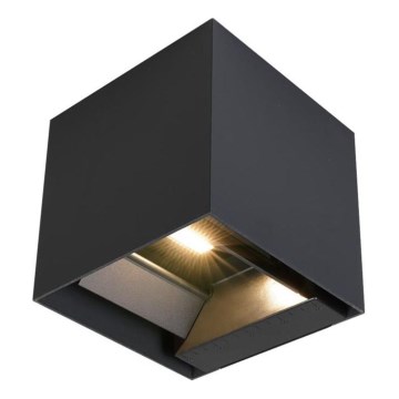 LED Kinkiet solarny z czujnikiem LED/3W/3,7V IP65 4000K 2600 mAh czarny