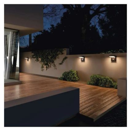 LED Kinkiet solarny z czujnikiem LED/4,4W/3,7V 2200 mAh IP44