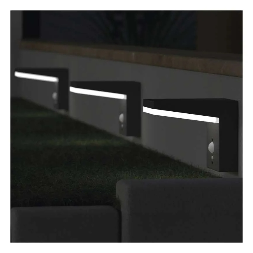 LED Kinkiet solarny z czujnikiem LED/4,4W/3,7V 2200 mAh IP44