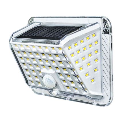 LED Kinkiet solarny z czujnikiem LED/5W/3,7V 1200 mAh IP44